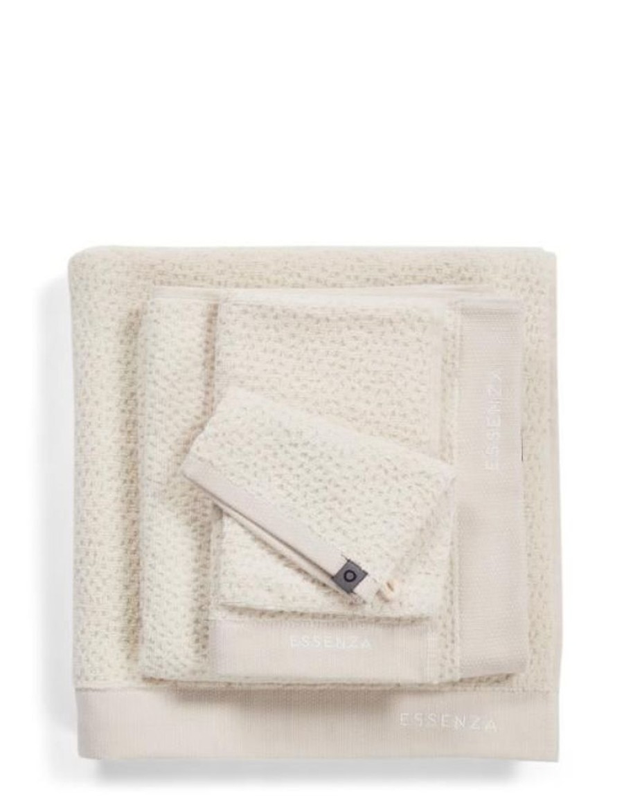 Washandjes | ESSENZA Washandjes Essenza Connect Organic Breeze Washand Natural 16 X 22 Cm