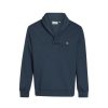 Truien En Vesten | ESSENZA Truien En Vesten Essenza Otus Uni Deep Sea Blue Sweater Xl