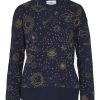 Truien En Vesten | COVERS & CO Truien En Vesten Covers & Co Kea That'S The Spirit Sweater Nightblue Xs