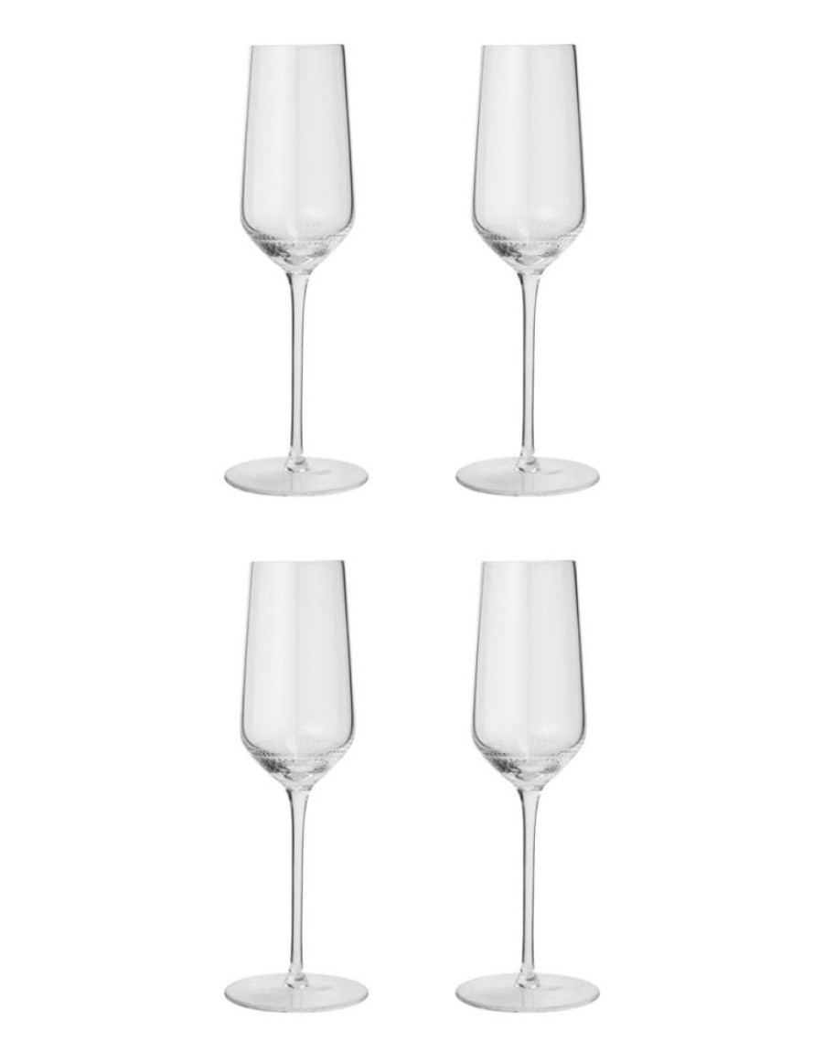 Glaswerk | Marc O'Polo Glaswerk Marc O'Polo Moments Champagneglas Set Transparent 22 Cl