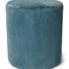 Poefs | ESSENZA Poefs Essenza Furry Poef Denim Blue 40 X 40 X 43 Cm