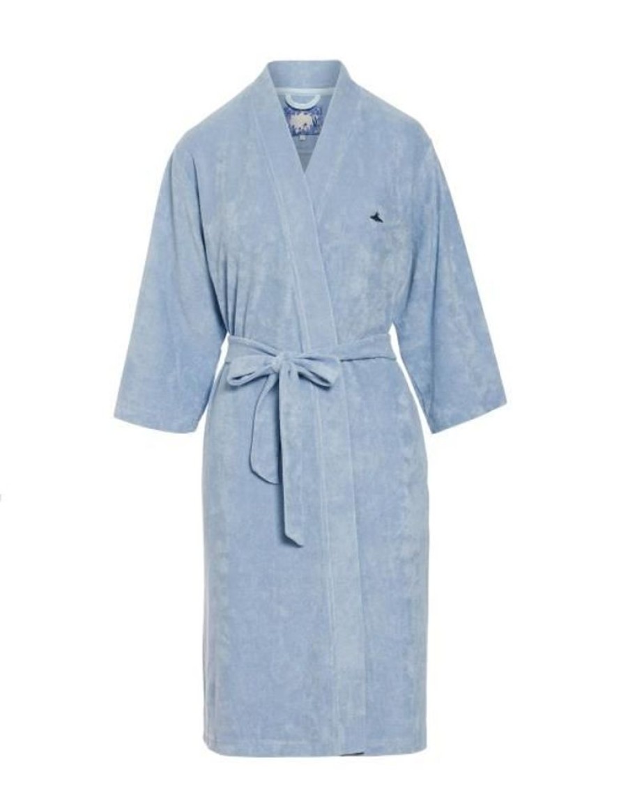 Kimono'S | ESSENZA Kimono'S Essenza Sarai Uni Blue Fog Kimono S