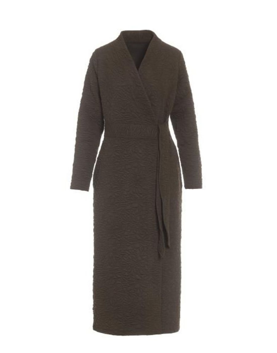 Badjassen | ESSENZA Badjassen Essenza Rosa Uni Donker Homecoat L