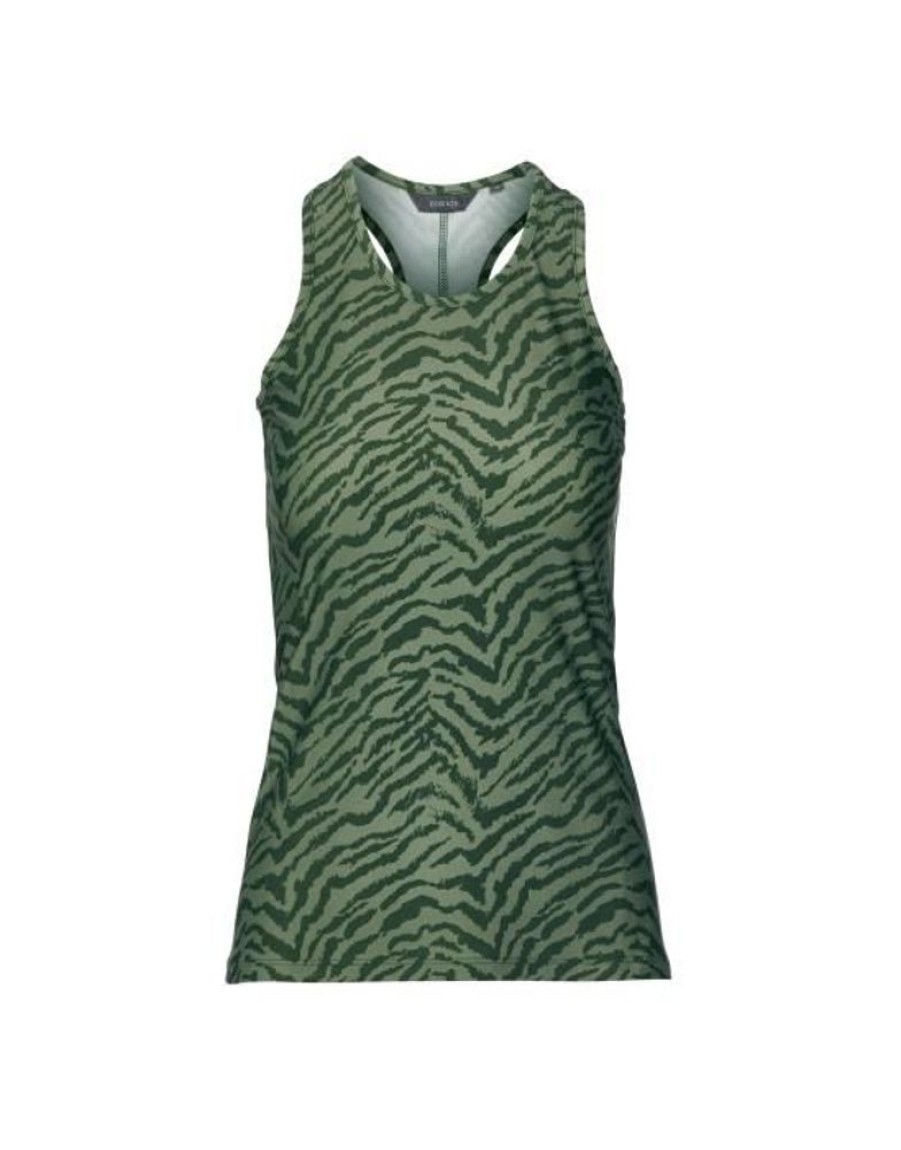 Activewear | ESSENZA Activewear Essenza Sari Belen Top Mouwloos Forest Green M