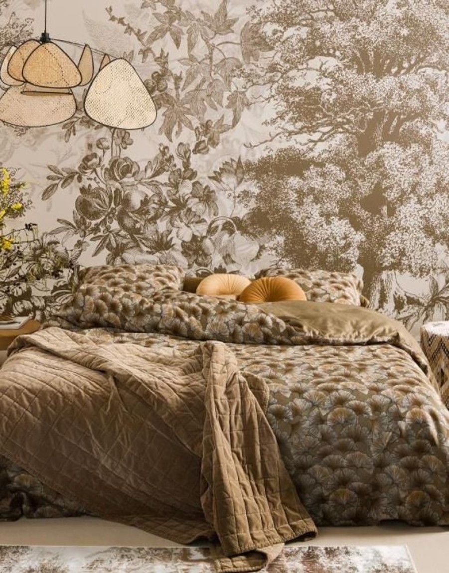 Spreien | ESSENZA Spreien Essenza Julia Sprei Cafe Noir 270 X 265 Cm