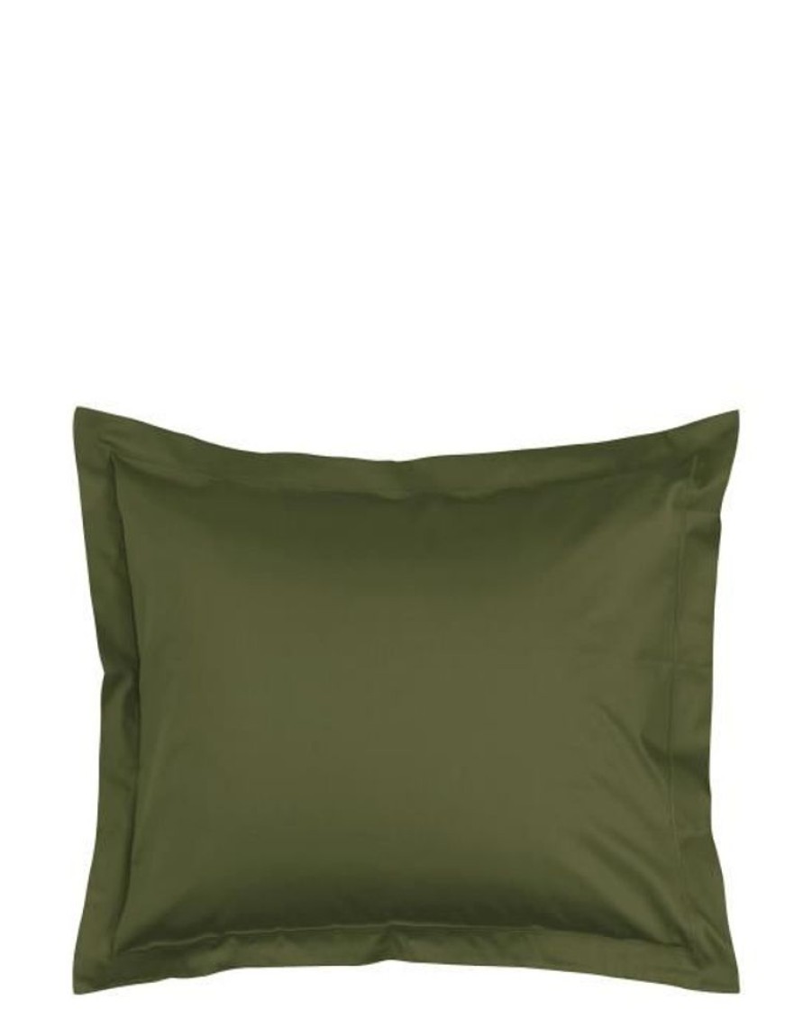 Kussenslopen | ESSENZA Kussenslopen Essenza Satin Kussensloop Forest Green 60 X 70 Cm