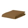 Hoeslakens | ESSENZA Hoeslakens Essenza The Perfect Organic Jersey Hoeslaken Cafe Noir 180-200 X 200-220 Cm