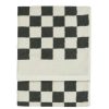 Handdoeken | Marc O'Polo Handdoeken Marc O'Polo Checker Antraciet Handdoek 70 X 140 Cm