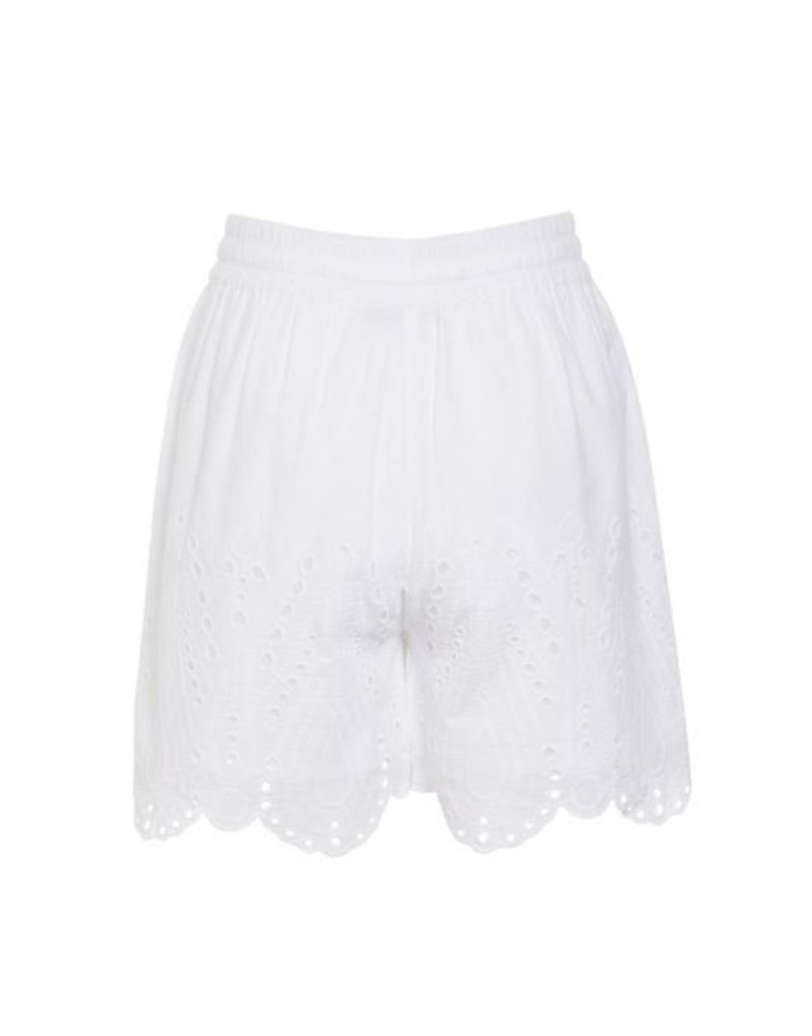 Broeken | ESSENZA Broeken Essenza Romy Tilia Pure White Shorts M