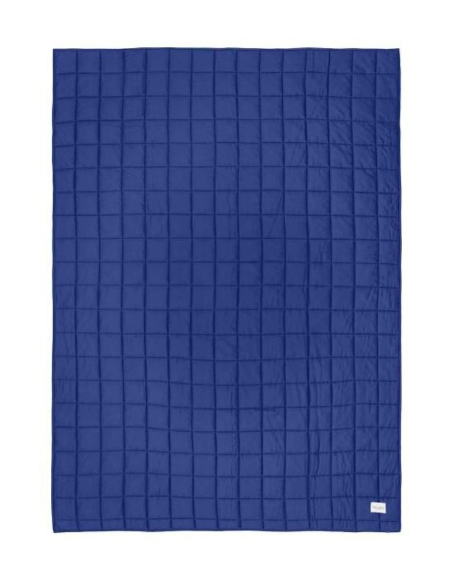 Plaids | Marc O'Polo Plaids Marc O'Polo Kelda Cool Cobalt Plaid 150 X 200 Cm