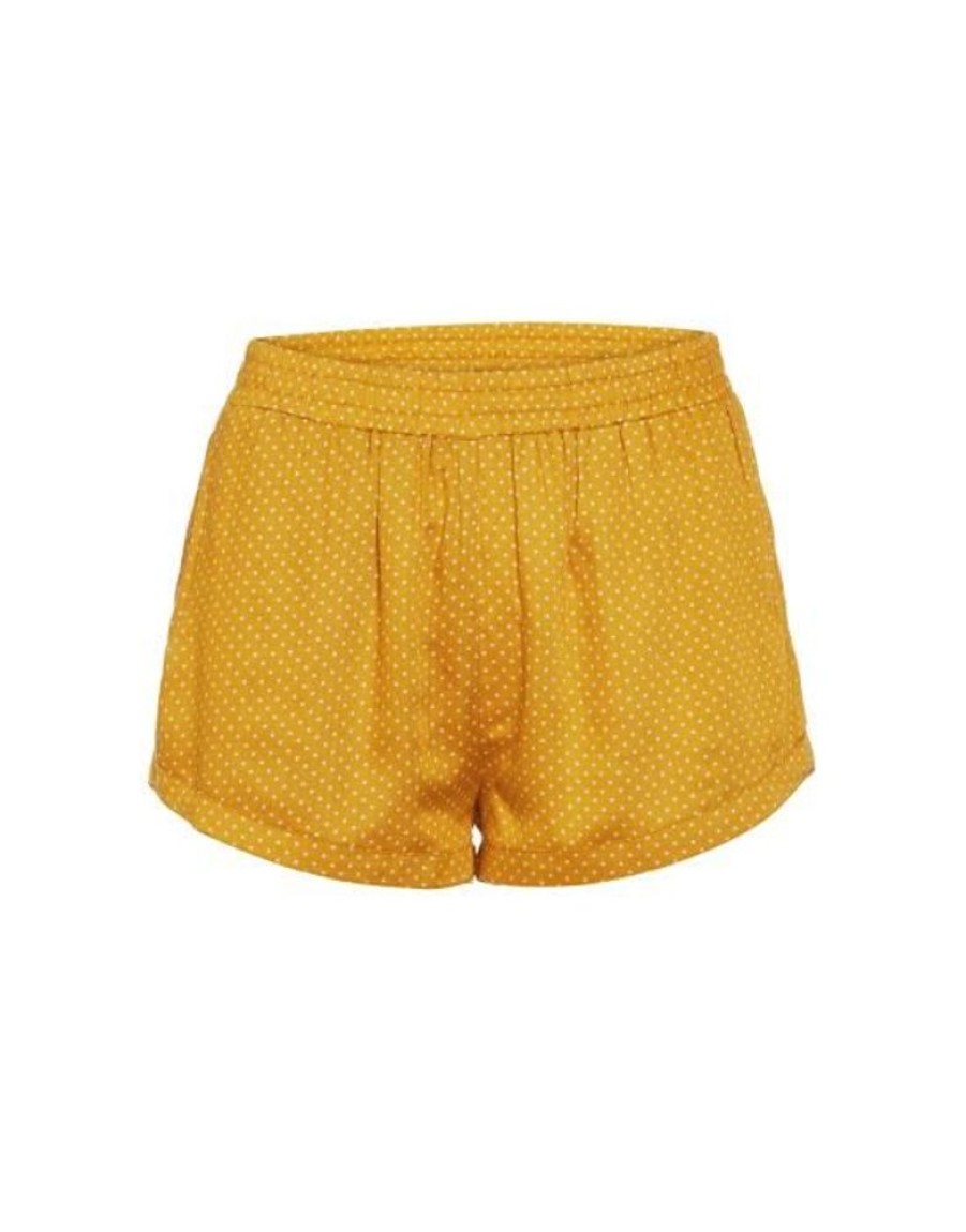 Broeken | ESSENZA Broeken Essenza Xava Solange Shorts Indian Gold S