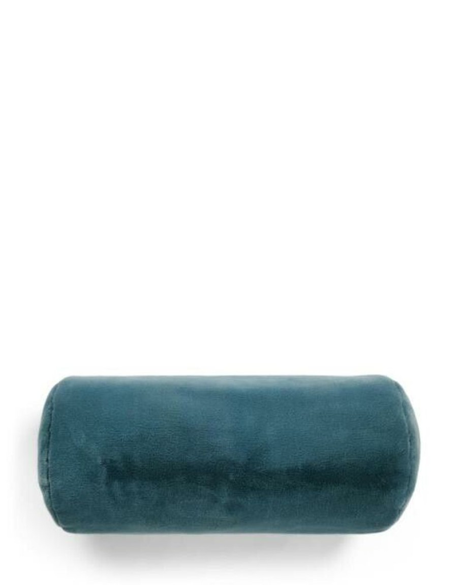 Rolkussens | ESSENZA Rolkussens Essenza Furry Rolkussen Denim Blue 22 X 50 Cm