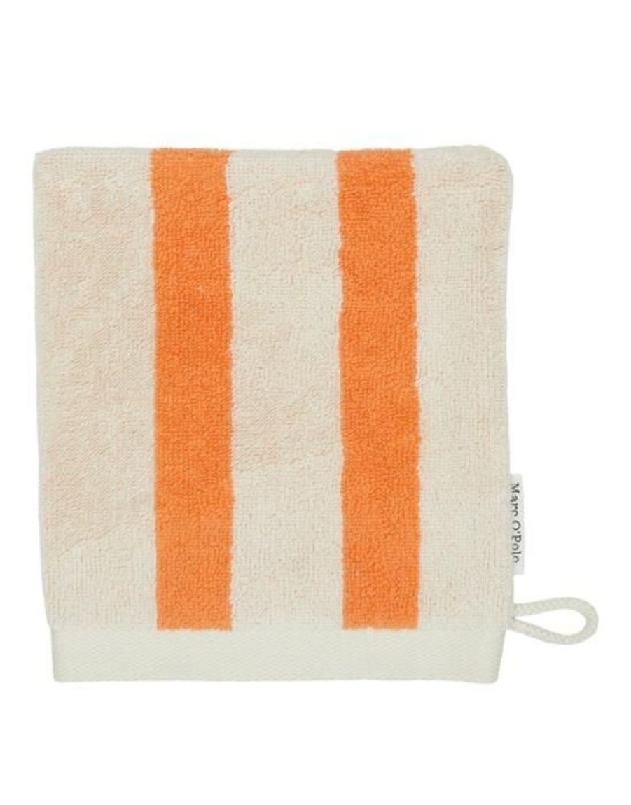 Washandjes | Marc O'Polo Washandjes Marc O'Polo Heritage Meloen Washand 16 X 22 Cm