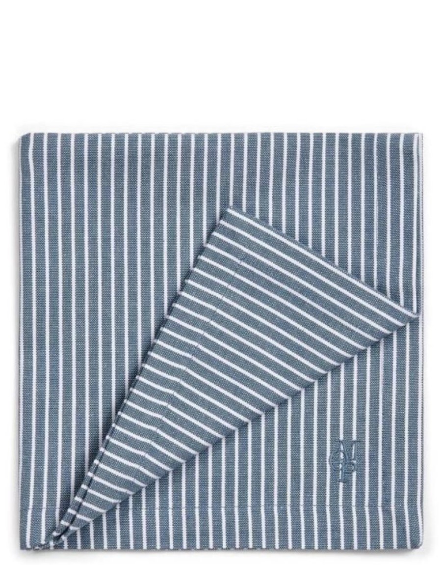 Servetten | Marc O'Polo Servetten Marc O'Polo Tentstra Servet Smoke Blue 45 X 45 Cm