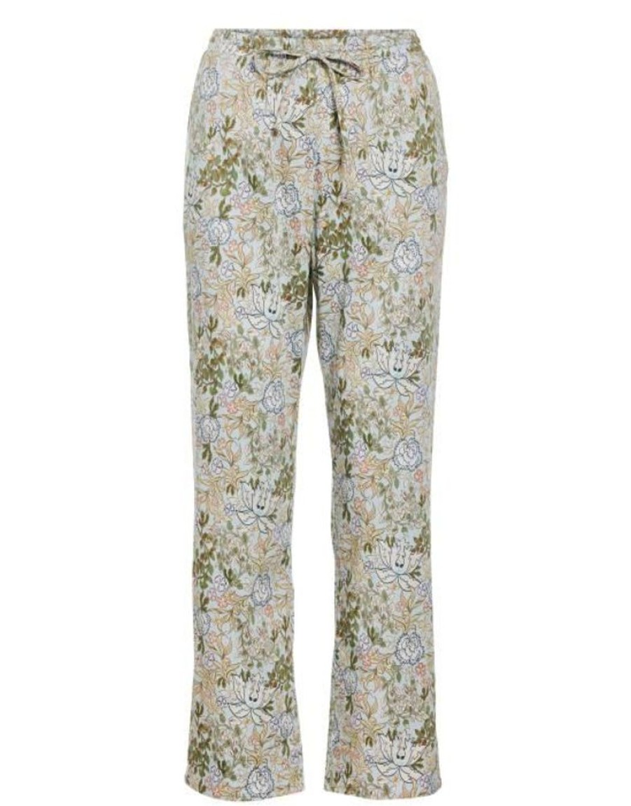 Broeken | ESSENZA Broeken Essenza Mare Ophelia Hazy Blue Lange Broek S