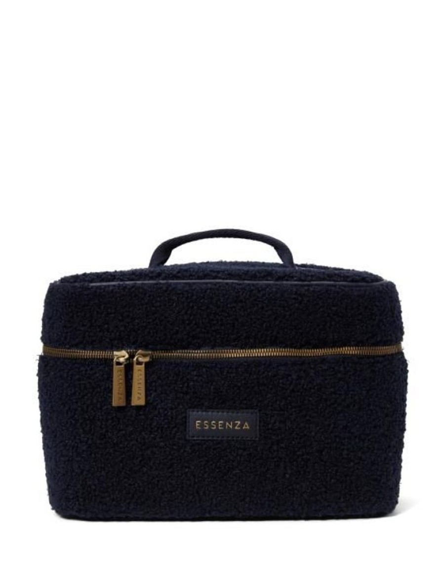 Toilettassen | ESSENZA Toilettassen Essenza Tracy Teddy Beauty Case Nightblue One Size